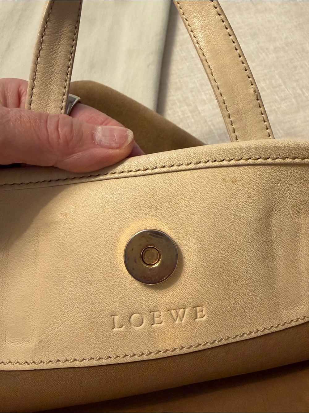 authentic stunning LOEWE Suede Tote Bag – Dust Bag Included - Picture 7 of 11